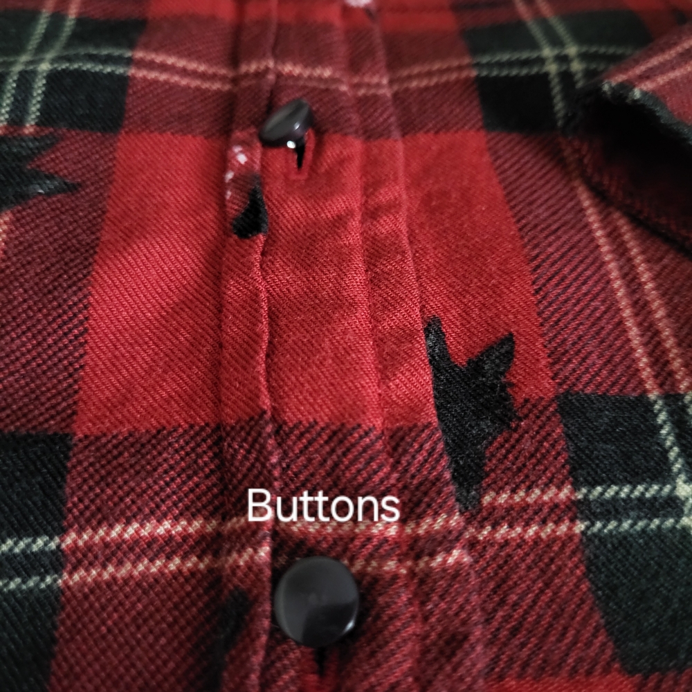 Lauren Ralph Lauren Red Plaid Button Down Shirt - Picture 5 of 12